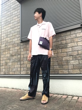 「THUMPERS BROOKLYN NYC USA（サンパース）のアイテム」を使った、jyunichiさん（メンズ・177cm）の夏コーディネート