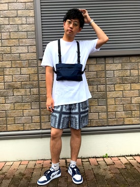 「Ralph Lauren」｜「アイテム（アナログ腕時計）」を使った、jyunichiさん（メンズ・178cm）の夏コーディネート