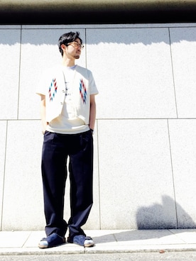 Shirou Takemotoさん（メンズ・171cm）の春コーディネート