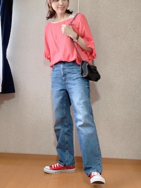 ももたさん（レディース・170cm）の夏コーディネート