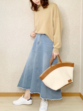 ももたさん（レディース・170cm）の冬コーディネート