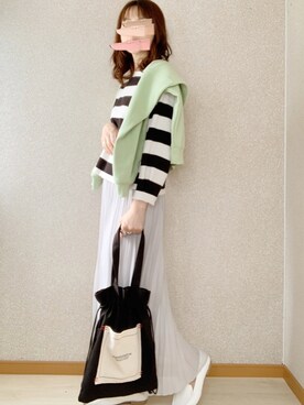 ももたさん(レディース・170cm)の春コーディネート