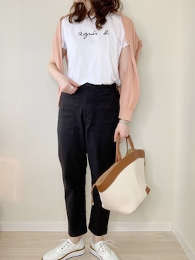 ももたさん（レディース・170cm）の春コーディネート