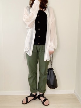 ももたさん（レディース・170cm）の夏コーディネート