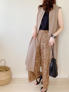 ももたさん(レディース・170cm)の夏コーディネート