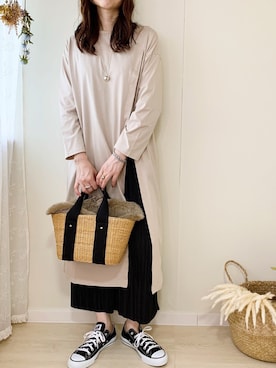 ももたさん（レディース・170cm）の秋コーディネート