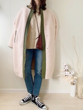 ももたさん（レディース・170cm）の秋コーディネート