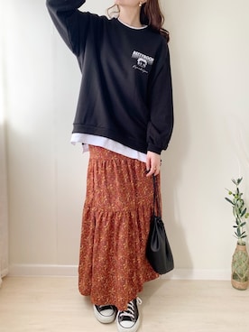 ももたさん（レディース・170cm）の冬コーディネート