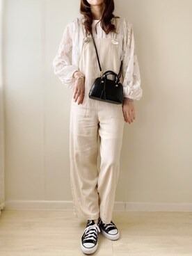 ももたさん（レディース・170cm）の春コーディネート