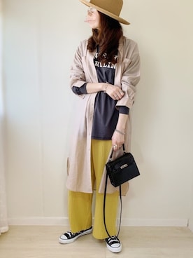 ももたさん（レディース・170cm）の春コーディネート