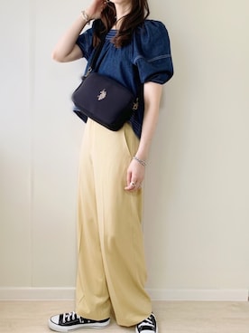 ももたさん(レディース・170cm)の春コーディネート