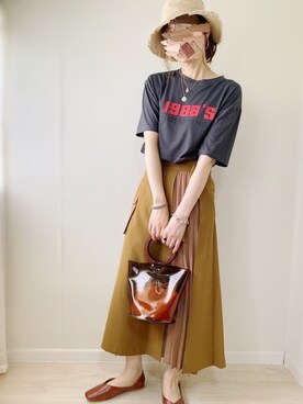 ももたさん（レディース・170cm）の春コーディネート