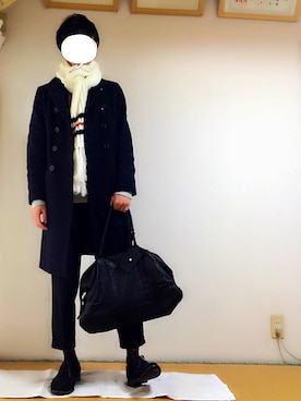 tebaさん（メンズ・166cm）の冬コーディネート