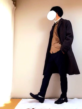 tebaさん（メンズ・166cm）の冬コーディネート