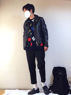 tebaさん(メンズ・166cm)の冬コーディネート