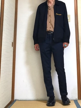 tebaさん（メンズ・166cm）の秋コーディネート