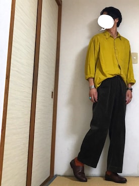 「アイテム（バングル/リストバンド）」を使った、tebaさん（メンズ・166cm・20代）の秋コーディネート