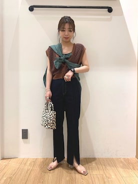 「ビスチェコーデ」｜ゆいさん（レディース・160cm）の春コーディネート