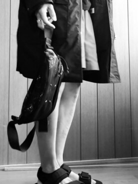 「バッグコーデ」｜yuretadさん（メンズ・170cm）の冬コーディネート