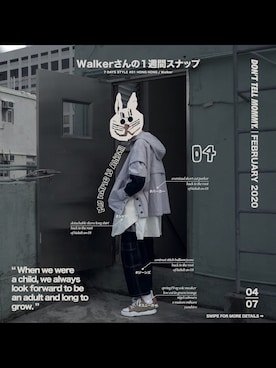 donttellmommyさん（メンズ・184cm）の春コーディネート