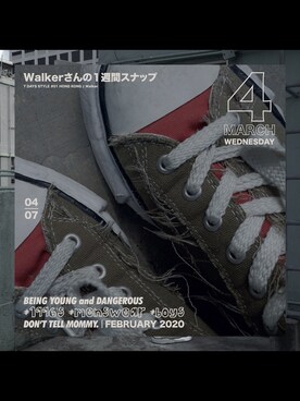 donttellmommyさん（メンズ・184cm）の春コーディネート