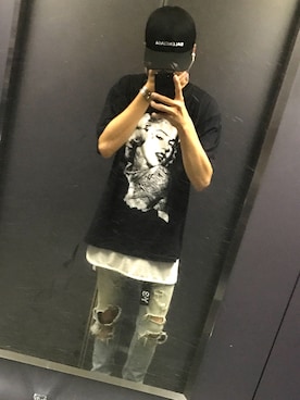 「イージーブースト」｜「アイテム（アクセサリー）」を使った、DAICHIさん（メンズ・170cm）の夏コーディネート