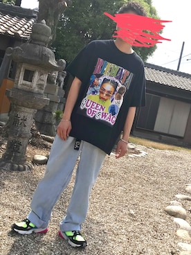 「DLSM（ディーエルエスエム）のアイテム」を使った、DAICHIさん（メンズ・170cm）の夏コーディネート