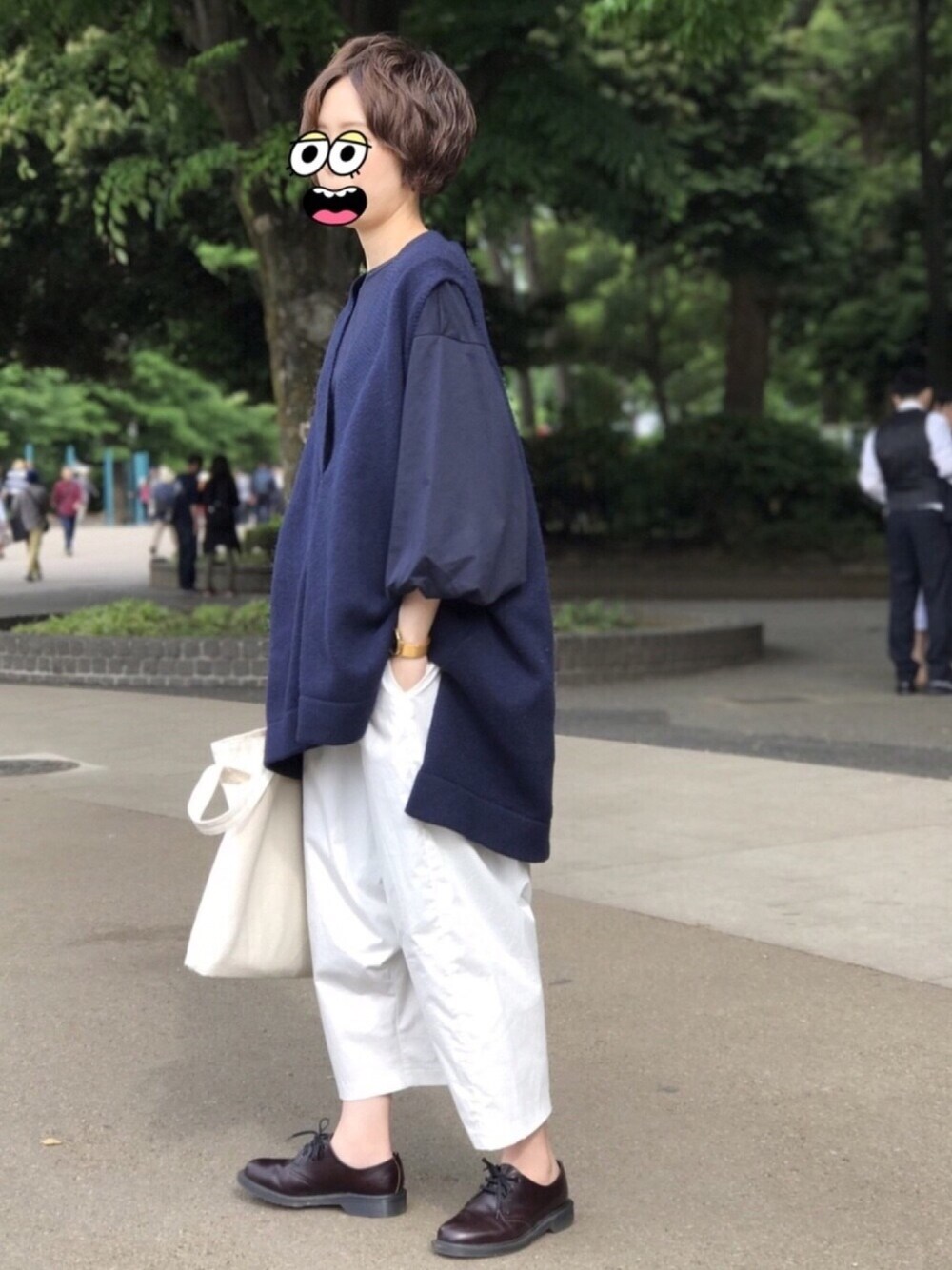 mizuiroind（ミズイロインド）の「mizuiro ind ディープVネック
