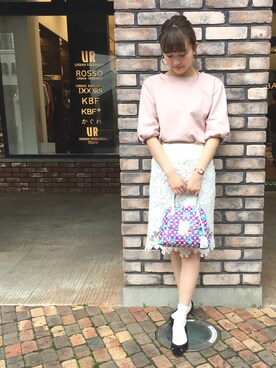「サマンサタバサ」｜「アイテム（バレエシューズ）」を使った、kanyaさん（レディース・162cm）の春コーディネート