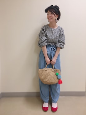 「海」｜「アイテム（パンプス）」を使った、tomomaniaさん（レディース・158cm）の春コーディネート
