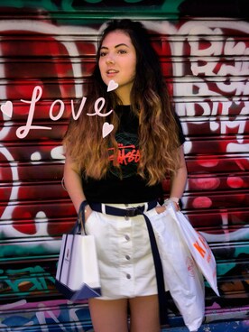 「American style」｜ashley さん（レディース・165cm）の春コーディネート