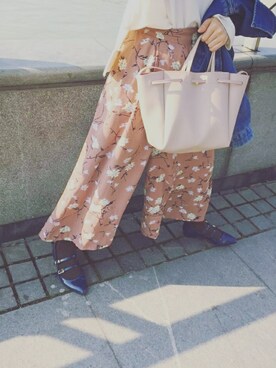 「COLORS（カラーズ）のアイテム」を使った、chiyu_leeさん（レディース・160cm）の冬コーディネート