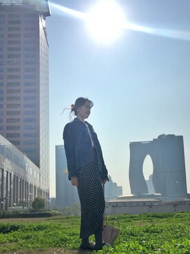 「COLORS（カラーズ）のアイテム」を使った、chiyu_leeさん（レディース・160cm）の春コーディネート