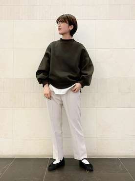 毛利さん（レディース・162cm）の冬コーディネート