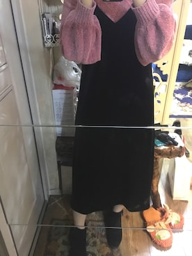 「Le Saundaのアイテム」を使った、ricciolinxiさん（レディース・158cm）の冬コーディネート