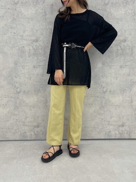 kasumiさん（レディース・163cm）の春コーディネート