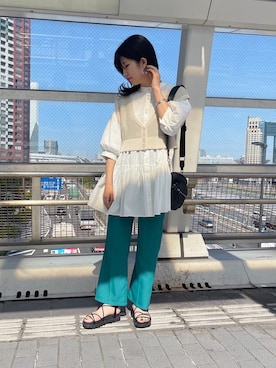 kasumiさん（レディース・163cm）の夏コーディネート