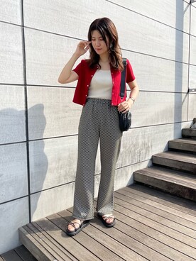 kasumiさん（レディース・163cm）の夏コーディネート