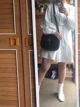 「アイテム（ワンピース/ドレス）」を使った、KOTOmiさん（レディース・158cm・10代）の秋コーディネート