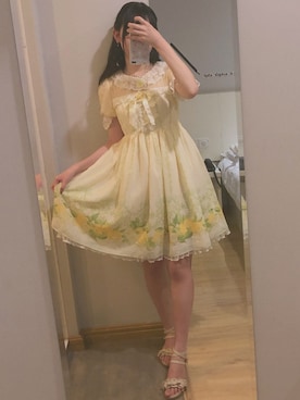 棕绿格子裙さんのコーディネート