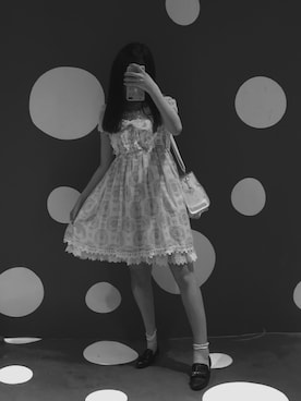 棕绿格子裙さんのコーディネート