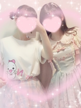 棕绿格子裙さんのコーディネート