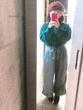 「アイテム（ブーティ）」を使った、ゆいさん（レディース・153cm・10代）の秋コーディネート