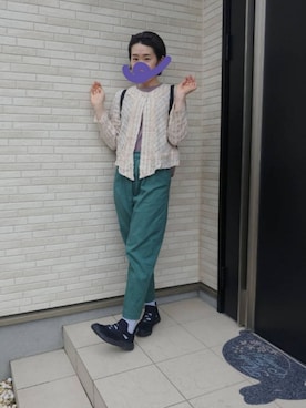 🌿rururu🫧さん（レディース・160cm）の春コーディネート