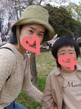 「SEVENDAYS=SUNDAY（セブンデイズサンデイ）のアイテム（シャツ/ブラウス）」を使った、🌿rururu🫧さん（レディース・160cm）の春コーディネート