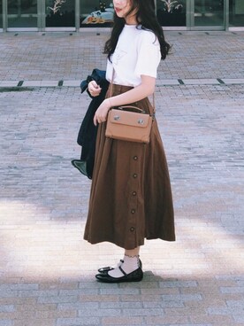 幣幣🧸🤎 ˎˊ˗さん（レディース・158cm）の秋コーディネート
