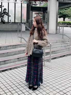 幣幣🧸🤎 ˎˊ˗さん(レディース・158cm)の冬コーディネート