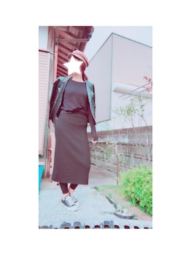 「激安コーデ」｜「アイテム（ジャケット/アウター）」を使った、Erieさん（レディース・170cm）の秋コーディネート