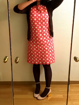「Soareak（ソアリーク）のアイテム（ワンピース/ドレス）」を使った、oratokさん（レディース・150cm）の冬コーディネート