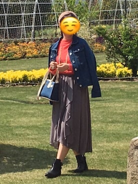 「MORE（モア）のアイテム」を使った、みさchuさん（レディース・160cm）の春コーディネート